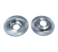 MAXGEAR 2X Disco Freno Ø245Mm Posteriore Per Audi 90 2.3 E Quattro 80 Avant