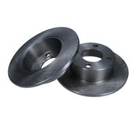 MAXGEAR 2x Disco Freno Posteriore Ø245 MM Pieno per Audi 80 8C B4 2.0 89 89Q