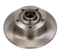 MAXGEAR 2x Disco Freno Posteriore Ø245 MM Pieno Verniciato per Audi A4 8D2 B5
