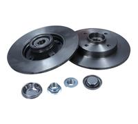 MAXGEAR 2x Disco Freno Posteriore Ø249 MM per Peugeot 307 3A / C. 1.6 16V 1.4 3H