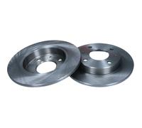 MAXGEAR 2x Disco Freno Posteriore Ø250 MM Pieno per Mitsubishi COLT VI Z3_A Z2_A