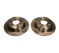 MAXGEAR 2x Disco Freno Posteriore Ø258 MM Pieno per Mercedes-Benz W168