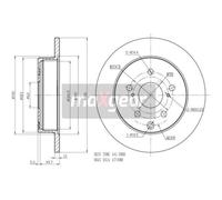 MAXGEAR 19-2466 Disco freno