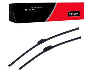 MAXGEAR 2x Flachbalkenwischblatt Set 600mm 475mm Frontale Adatta per Alpina B3