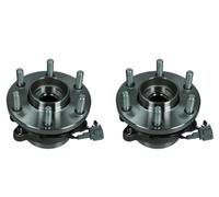 MAXGEAR 2X Mozzo Ruota Kit Cuscinetti Anteriore Per Nissan NP300 Navara D40