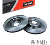 Maxgear Dischi Freno Anteriore L+R per Alfa Romeo 147 156 Fiat Croma Opel Combo