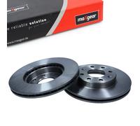 Maxgear Dischi Freno Anteriore L+R per Chevrolet Aveo Kalos Spark Daewoo