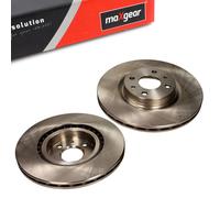Maxgear Dischi Freno Anteriore L+R per Fiat Stilo Bravo Lancia Delta Alfa Romeo