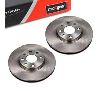 Maxgear Dischi Freno Anteriore L+R per Opel Astra G Zafira Chvrolet