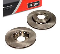 Maxgear Dischi Freno Anteriore L+R per VW Polo Lupo Seat Arosa