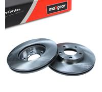 MAXGEAR Dischi Freno Anteriori L+R Per MAZDA 3 MAZDA 5