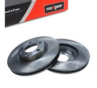2x Maxgear 19-1038 Disco Freno 282 MM per Peugeot 508 Sw I 8E Citroën XM Y3