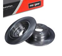 2x Disco freno Assale posteriore pieno 19-0693 MAXGEAR per BMW 3 3 Coupé