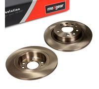 Maxgear Dischi-Freno L+R per Opel Vectra C Fiat Croma Cadillac Sabb