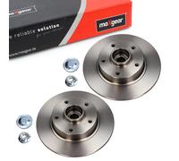 Maxgear Dischi-Freno L+R per Renault Megane III Con ABS Cuscinetto