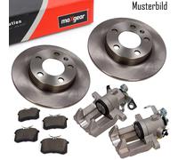 Maxgear Dischi Freno Pinza Pastiglie per Audi A3 Seat Leon VW Golf VI