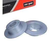 Maxgear Dischi Freno Posteriori L+R Per Audi A100 A6 Vw Passat Skoda 245X10MM