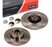 2x Disco freno pieno 19-1965 MAXGEAR per RENAULT VEL SATIS ESPACE IV