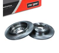 2x Maxgear 19-1022 Disco Freno Posteriore per Volvo S60 I S70 S80 I V70 II