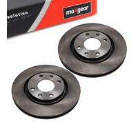 MAXGEAR Dischi Freno CITROËN,PEUGEOT,DS 19-0806 1613191380,1629058880,4246W1 Freni a Disco,Dischi Dei Freni,Disco freno 4246W7,424915,424916,424983