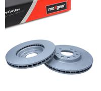 Maxgear Dischi L Anteriore + R per Opel Astra G H Corsa Meriva Zafira Chevrolet