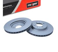 Maxgear Dischi L Anteriore + R per Renault Kangoo Megane Twingo Dacia Nissan