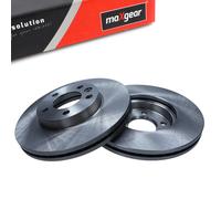 2 x MAXGEAR 19-1050 Disco freno per VW