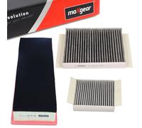 Maxgear Filtro Aria + Filtro Abitacolo Filtro Carboni Attivi per Peugeot