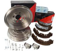 Maxgear Freno a Tamburo + Kit Ganasce + 2x Cilindro Freno per Opel Corsa D E