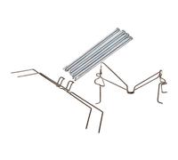 MAXGEAR Set Accessori Pastiglie Freni a Disco Asse Posteriore per Hilux VIII