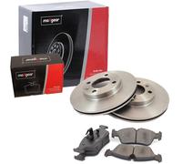 MAXGEAR Set Freni Pastiglie + Dischi Anteriori Ventilati per Kia Magentis