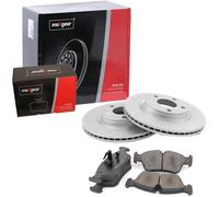 MAXGEAR Set Freni Pastiglie + Dischi Anteriori Ventilati per VW Golf III )