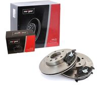MAXGEAR Set Freni Pastiglie Freno + Dischi Freno Anteriori Ventilati per Ford
