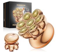 MAXGROOM 7D PRO Rasoio Testa Calva per Capelli Uomo a Zero Assoluto (Oro)