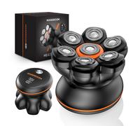 MAXGROOM 7D Rasoio Testa Calva Zero Assoluto, Rasoio Elettrico Capelli Uomo Rasa