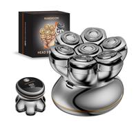 MAXGROOM PRO Rasoio Testa Calva Zero Assoluto 7D, 2026 Rasoio Elettrico Capelli