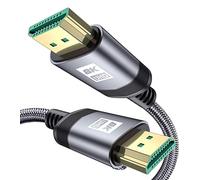 MAXGROUP Cavo HDMI 8K 1M, HDMI 2.1 su HDMI Cavo 8K @120Hz Alta Velocità Supporta audio 3D/Ritorno Video UHD 2160p Compatibile con Roku,Video 4K,Blu ray, PS5/PS4,Xbox/Fire TV