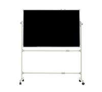 MAXHID Lavagna Mobile per Insegnamento, Formazione, Bacheca, Lavagna Regolabile in Altezza per Ufficio, Scuola, Aula, Sala Conferenze (Size : 90x120cm)
