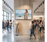 MAXHUB DISPLAY 24/7 55 Schermo professionale da 55 pollici per segnaletica digitale continua, con risoluzione 4K, Android 14, luminosità di 500 nit e