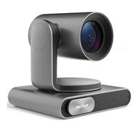 MAXHUB SC81 PTZ Meet Camera, Zoom Ottico 12x Videoconferenza Camera Auto Framing & Focus AI Tracking Gesture Control Auto Light Correction, 4 Microfoni, Funziona con Microsoft Teams & Zoom & Google