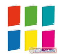 Quaderno One Color Blasetti - A4 - Quadretti 5 mm con Margini - 5575 (Assortiti