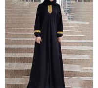Maxi abito alla moda verde abaya preghiera caftano donna abito arabo per donne m