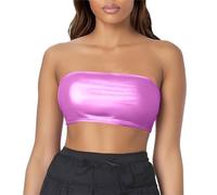 Maxi abito leopardato con una parte inferiore in pelle lucida e un gilet da palcoscenico che viene indossato e avvolto intorno al petto con una cinghia in pelle senza spalline, Colore: rosa., XXL