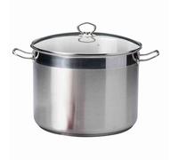 Maxi-Allzweck-Topf 20Liter Acciaio Inox Pentola Con Coperchio Ø:3 2cm Zuppa
