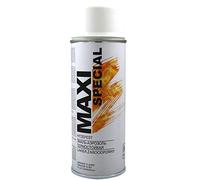 MAXI COLOR - Vernice spray resistente al calore, per forno, stufa, 400 ml, resistente alle alte temperature fino a 800 °C, bianco opaco