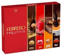 Maxi Confezione Prestige di 28 Cioccolatini Assortiti con Rocher, Pocket Coffee, Kusschen e Moncheri, Scatola Elegante, per ferrero Prestige 319g