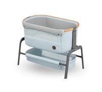 Maxi-Cosi Iora Culla Co-Sleeping, 0-9 kg, Essential Grey | Culla Neonato Fianco Letto, 0-6 Mesi, Reclinabile in Posizione Antirigurgito, Altezza Regolabile, Materassino Incluso
