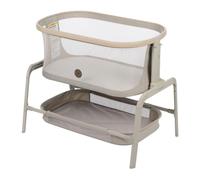 Maxi-Cosi Iora - Culla portatile per bambini, culla per bambini, regolabile in altezza, rete traspirante, grande cesto portaoggetti, colore avena classico