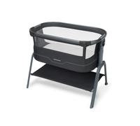 Maxi-Cosi Iora2 Culla Co-Sleeping, 0-6 Mesi (9 kg), Elegance Graphite | Culla Neonato Fianco Letto Pieghevole e Leggera, Materasso 5 cm CloudCore, 5 Livelli, 2 Ruote Scorrevoli, Funzione Easy Slide