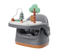 Maxi-Cosi Jay Plus - Seggiolone portatile 3 in 1, da 6 mesi a 3 anni, seggiolino per bambini, con giocattoli, regolabile, facile da pulire, design compatto, Elegance Graphite
